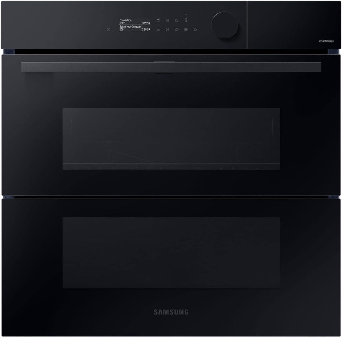 Samsung Fours encastrables, Noir/Argenté, NV7B5760WB FORNO DUAL COOK FLEX 76 LT A+ VAPORE REG. AIR FRY