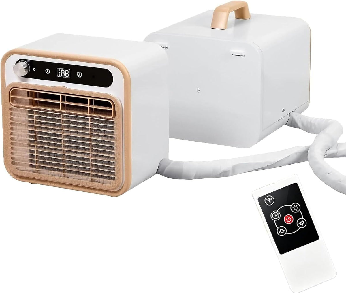 Climatiseurs split PioMue, 000 BTU, 130 m, Blanc, Climatiseur Split 5 avec télécommande 1.5mConnectingPipe
