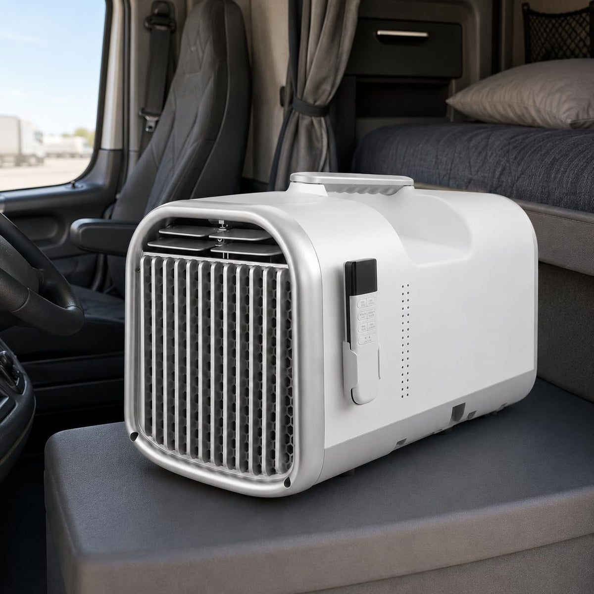 climatiseur portable adeproptitysed, 220 V, Environ 42 dB, 5100 BTU, 10 m, Blanc, Climatiseur Mobile Compact à Compresseur