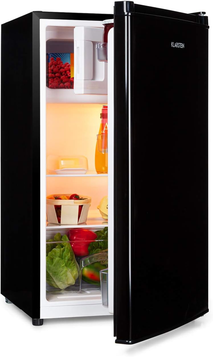 KLARSTEIN réfrigérateur, 80 L, 69 L, 11 L, Blanc, Cool Cousin - Combiné congélateur, : et congélateur 3 étoiles