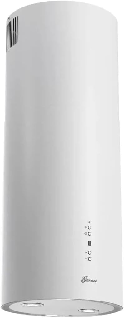 Gurari Hottes aspirantes, 36 WH, 36 cm, 1000 m, Blanc, GCH I 385 Prime N Hotte îlot ronde ³/h 4 niveaux Écran éclairage LED