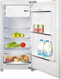 magictec réfrigérateur, 188 L, 172 L, 16 L, 122 cm, Blanc, encastrable avec congélateur, Commande mécanique