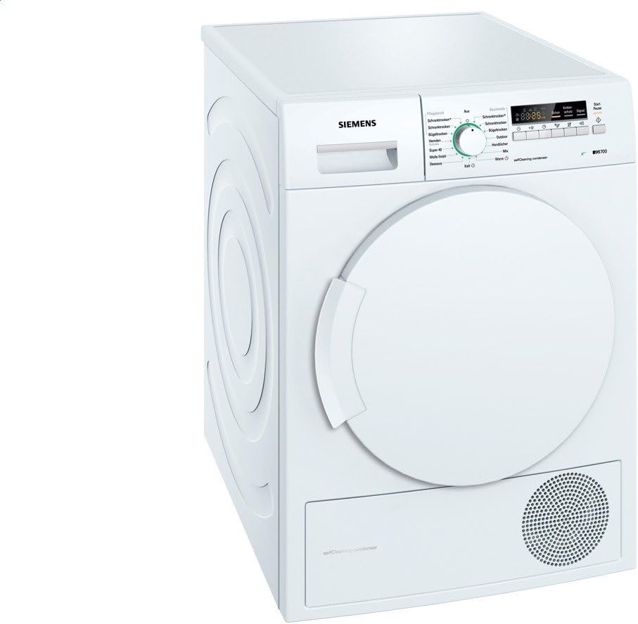 SIEMENS Sèche-linges à condensation, 7 kg, Blanc