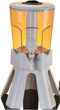 IWENZHKPA Distributeurs de boissons glacées, environ 29x44 cm, environ 101 oz/3 litres, PC et ABS, bleu, vert, rouge, blanc