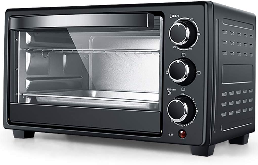 xSDAJSD xSDAJSD, 23 L, 1 300 W, 220 V/50 Hz, 1300 W, Noir/Argenté, Mini Four, Four électrique de comptoir