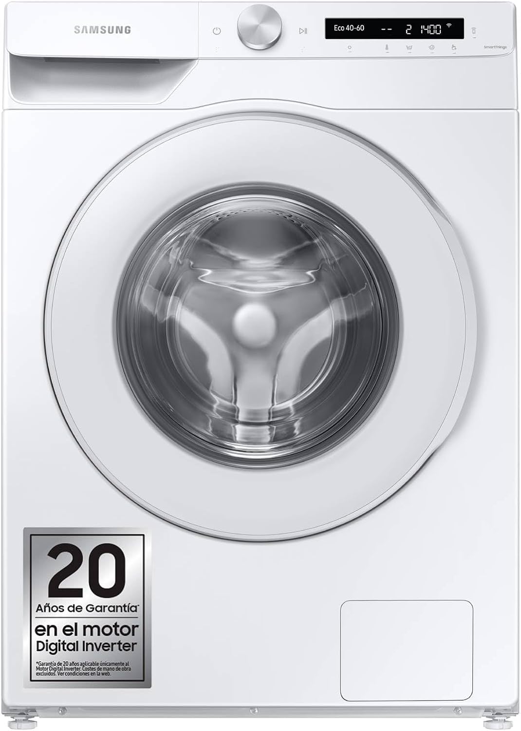 Samsung lave-linge, 12 kg, Blanc