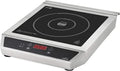 LACOR Plaques de cuisson, Blanc, 69132 - Fourchette à induction portable, surface vitrée, contrôle, Ustensile professionnel durable