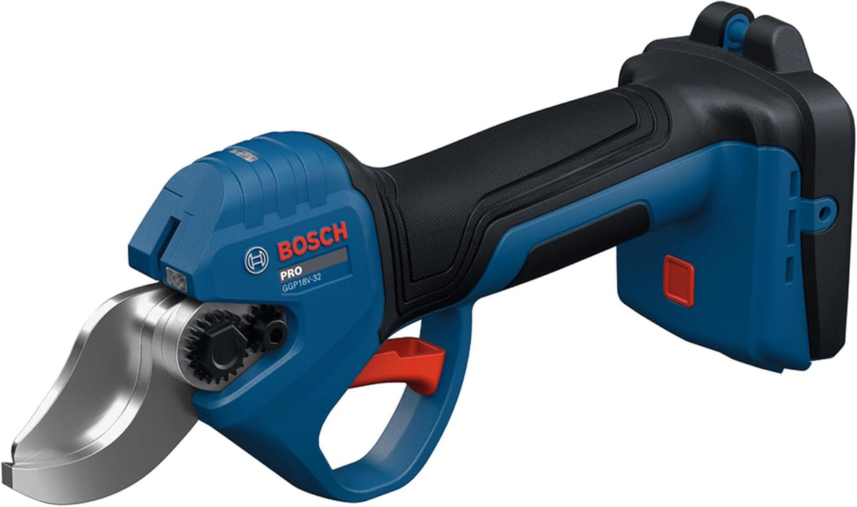 Bosch Professional Taille-haies, Bleu/Noir, Sécateur sans-fil GGP18 V-32 sans batt./chargeur