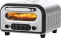 ZACHVO four à pizza, 32 cm, Noir, électrique - Jusqu'à 450℃, 5 pizzas préprogrammées, minuterie de 1 à 60 minutes