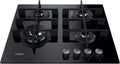 table de cuisson Whirlpool, 60 cm, 59 cm, Noir, GOWL628NB Plaque de cuisson à gaz encastrable, 4 brûleurs