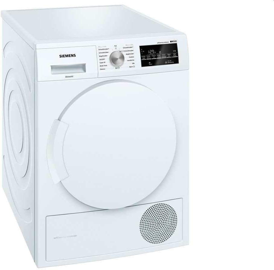 SIEMENS Sèche-linges avec pompe à chaleur, 7 kg, Blanc