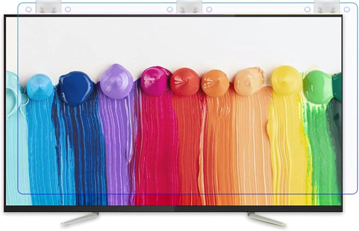 QUSYZD téléviseur, 65 Pouces, 1303 x 766, 1303x766, Bleu, Protection d'écran TV 32, Film Anti-lumière e, Anti-Rayures et Anti-Traces de Doigts