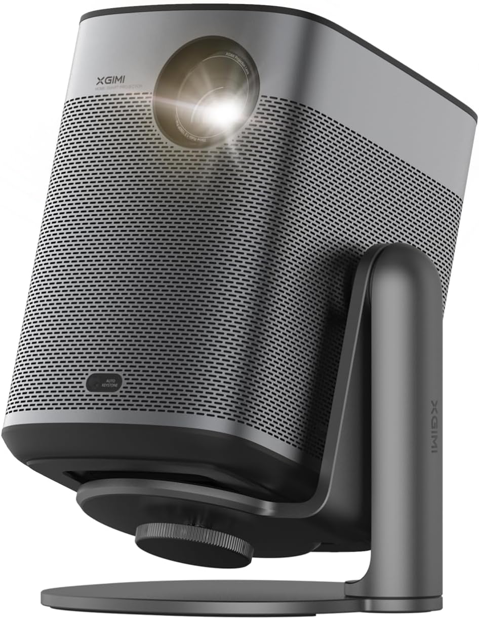 xGIMI téléviseur, 2x5, Noir, Halo+ GTV, Videoprojecteur Portable 1080P avec Support Multi-Angle, Google TV avec Licence Netflix