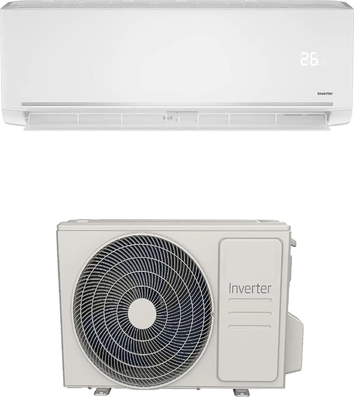 Climatiseurs split Beko, 12000 btu, Gris