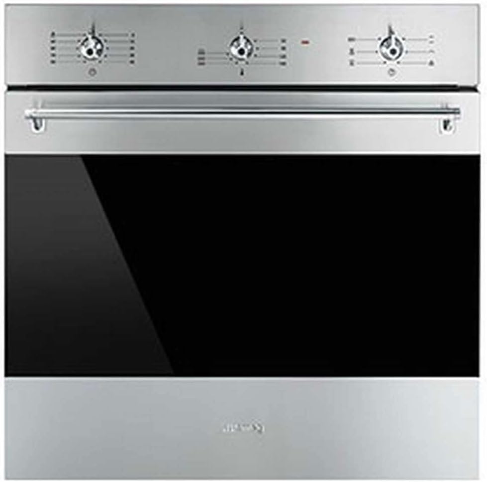 Smeg Fours encastrables, 72 L, Argenté, sf6381 x, Four (Four électrique, acier inoxydable