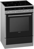 SIEMENS Cuisinières, 66 l, Argenté, HA744540 iQ300 Cuisinière électrique/A / /chauffage rapide/acier inoxydable