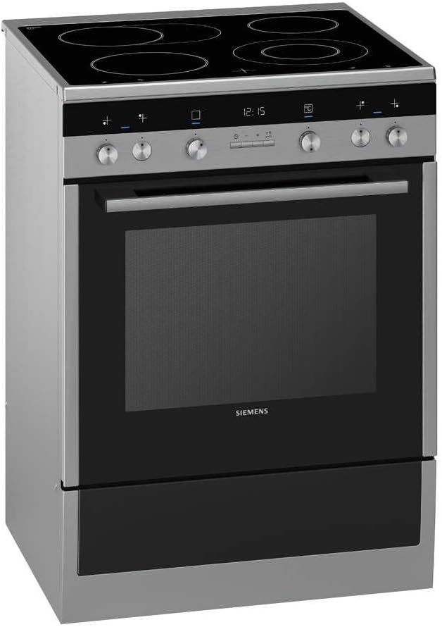 SIEMENS Cuisinières, 66 l, Argenté, HA744540 iQ300 Cuisinière électrique/A / /chauffage rapide/acier inoxydable
