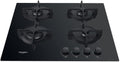 table de cuisson Whirlpool, 60 cm, Noir, Gaz 4 Feux - GOB616NB