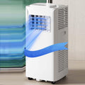 climatiseur portable Climatiseur, 28 m, Blanc, portable avec télécommande et minuterie 24 h