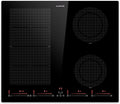 KLARSTEIN table de cuisson, 59 x 52 x 6 cm, 7200 W, Noir, Plaque Induction en Céramique, Plaque de Cuisson Electrique à Induction