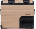 Steamy Glacières, 45 litres, 12 V, 230 V, Noir, -E Dual Zone 45, Glacière à compresseur électrique, Refroidir et Congeler