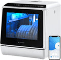 Lave-vaisselles portables BLITZHOME, BW-CDW1., Poids du produit : 12 kg., 950 W, 220-240 V., 5 L, Blanc, Mini lave-vaisselle
