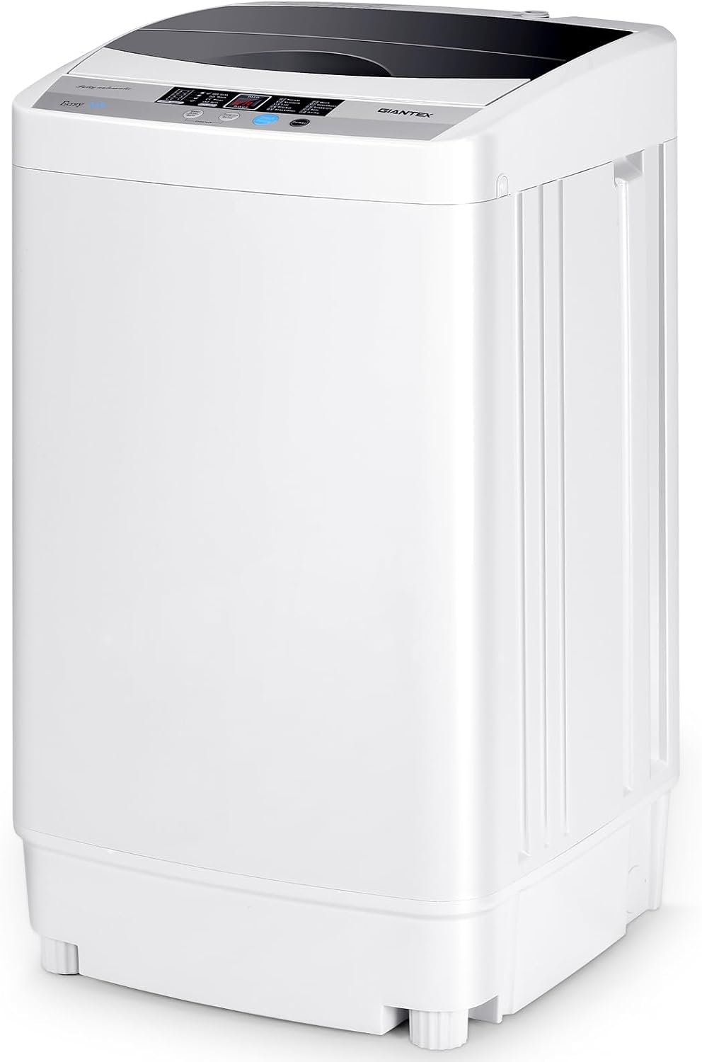 FANTASK lave-linge, 50 x 50 x 85 cm (L x l, 310 W (lavage), 250 W (sec)., 310 W, gris, Petite machine à laver à chargement par le haut