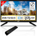 xoro téléviseur, 12 V, Noir, 2249 LCD 21, 5' avec triple tuner HDTV, lecteur DVD intégré, lecteur multimédia USB 2.0