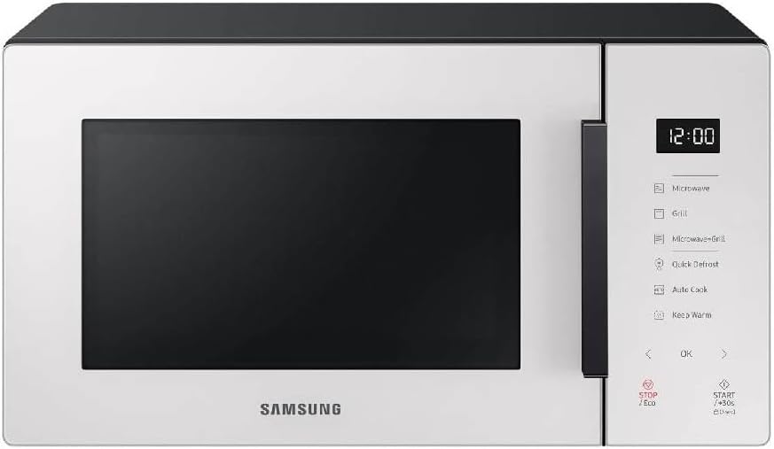 Samsung Classique, 23 litres, 800 W, blanc., Four à micro-ondes combiné avec grill