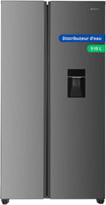GEDTECH réfrigérateur, 510 L, 324 L, 181 L, Argenté, multi-portes GSBS510IXT ( + ) - Inox