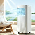 climatiseur portable ZYLDDS, <48 dB, 000 BTU, 12000 BTU, Blanc, 12 pour pièces jusqu'à 350 pi², Fonctions rafraîchisseur