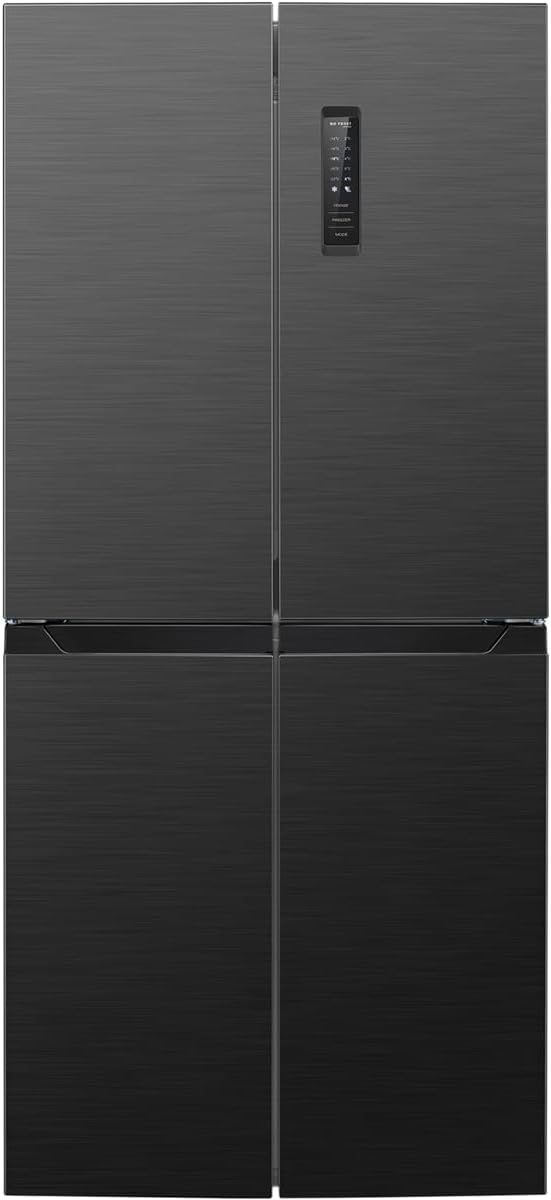 Bomann réfrigérateur, 362 L, 237 L, 125 L, 39 dB, Noir, Congélateur KG 7358, Système MultiAirflow, système MultiAirflow
