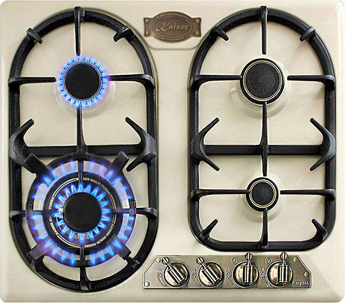table de cuisson Kaiser, 60 cm, 3,8 kW, 60 cm, Noir