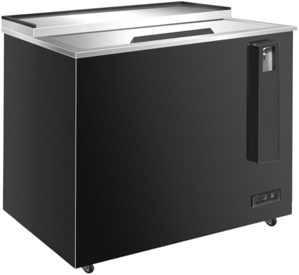 Générique mini réfrigérateur, 280 Litres, Marron, Refroidisseur pour Boissons Professionnel