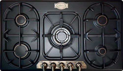 table de cuisson Kaiser, KG 9325 Em Turbo, 90 cm, 3,8 kW, Noir