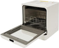 Lave-vaisselles portables YyanLAK, 43 x 39 x 46 cm., 6 à 8 assiettes ou bols, 800 W., 220-240 V., 52 dB., blanc., Mini lave-vaisselle de table