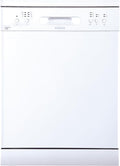 EDESA Lave-vaisselles standards, 6130 WH, 60 cm, Blanc, Lave-vaisselle à installation libre, Modèle EDW, 6 programmes