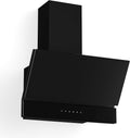 KLARSTEIN hotte aspirante, 60 cm, 820 m, Noir, Velaire - Hotte Décorative, Classe A++, Commandes Tactiles