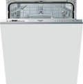 Hotpoint Lave-vaisselles standards, 60 cm, 43 dB, Argenté, - HI5030 W Lave-vaisselle Intégrable avec 14 Couverts - Zone Wash 3D
