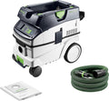 Festool aspirateur eau et poussière, Blanc/Gris, Aspirateur Professionnel CTL 26 EI