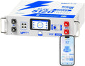 Wattcycle batterie, 48 V, 100AH, 51.2 V, Bleu, Lithium Server Rack, Bluetooth Lifepo4 ( ) avec BMS Intelligent 100 A
