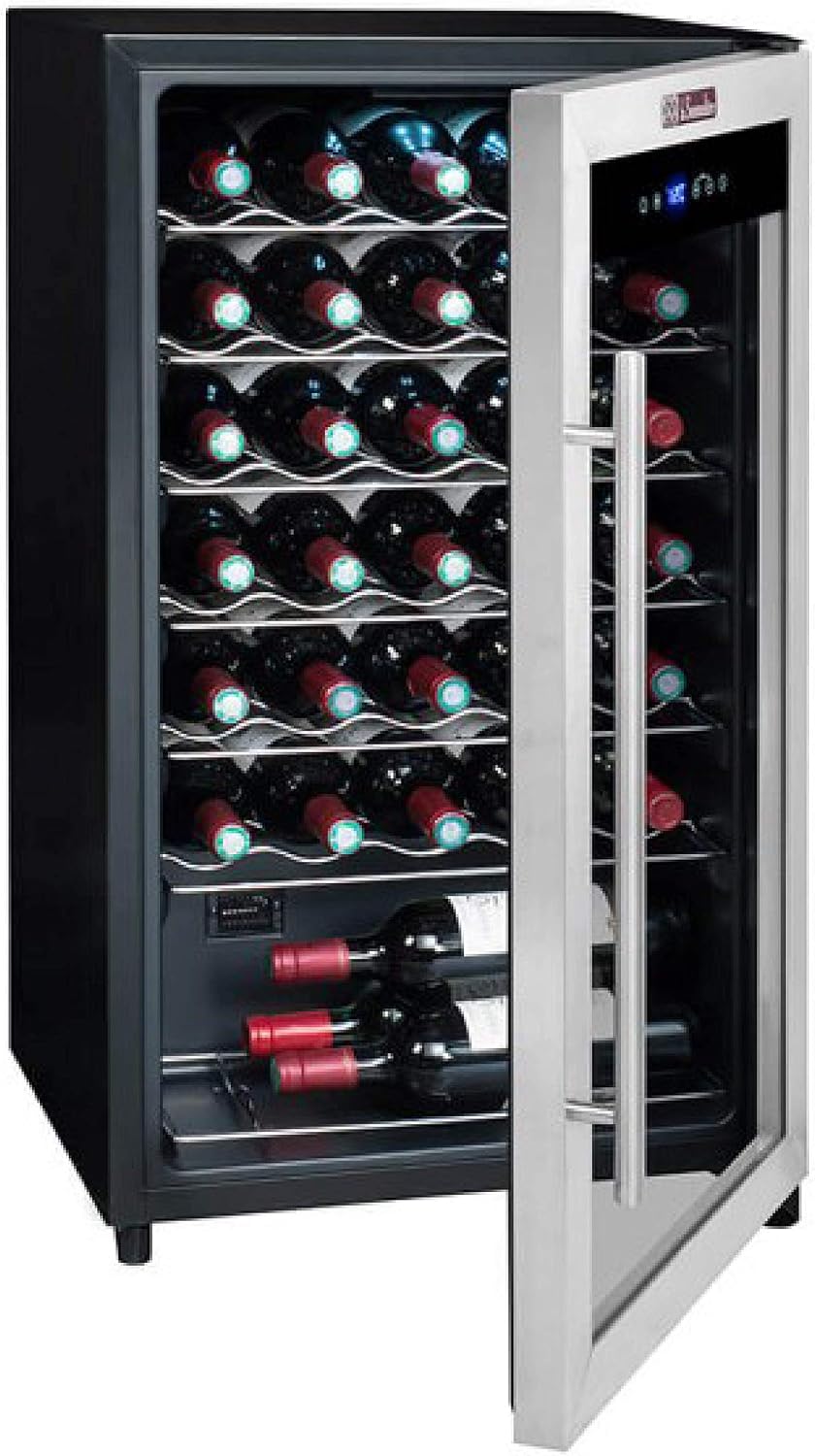 LA SOMMELIERE Porte bouteilles, Noir, Cave à vin de service LS34A