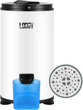 Lodgy centrifugeuse, Blanc, - - Essoreuse sèche - pour Linge - Mini Sèche-linge - AAA+ ( )