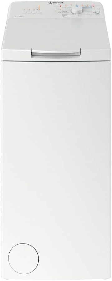 Indesit lave-linge, 6 kg, Blanc, Top 1200 Tours/min - BTWL6240FR/N