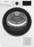Hotpoint Sèche-linges avec pompe à chaleur, 8 kg, 64 dB, Blanc, - CHD84MWBSEE Sèche-linge Pompe à Chaleur Posable - Capacité