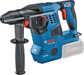 Bosch Professional Marteaux perforateurs, 18 V, Bleu/Noir, System perforateur sans-fil GBH -28 C (avec poignée auxiliaire