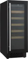 CombiSteel Caves à vin, L 295 x P 570 x H 820 mm, 50 L, Noir, Cave à Vin 20 Bouteilles Zone