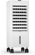 climatiseur portable SxZYHJYC, 21,5 x 24,5 x 59 cm., blanc., Ventilateur, refroidisseur par évaporation avec oscillation à 120°