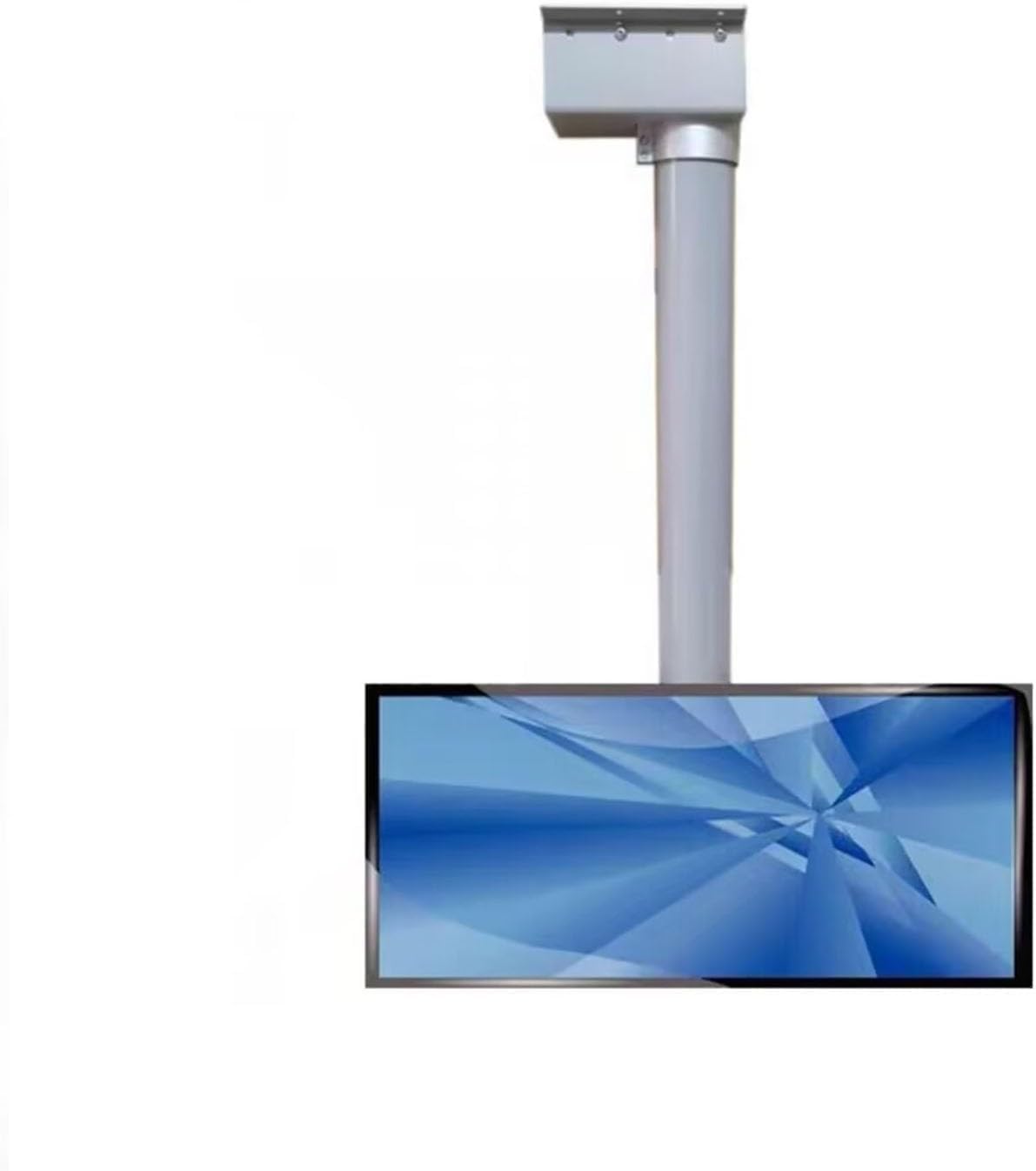 KEuLen téléviseur, 110-240 V., 70 Pouces, 90 cm, plaque d'acier laminée à froid, noir., Support TV Électrique Au Plafond