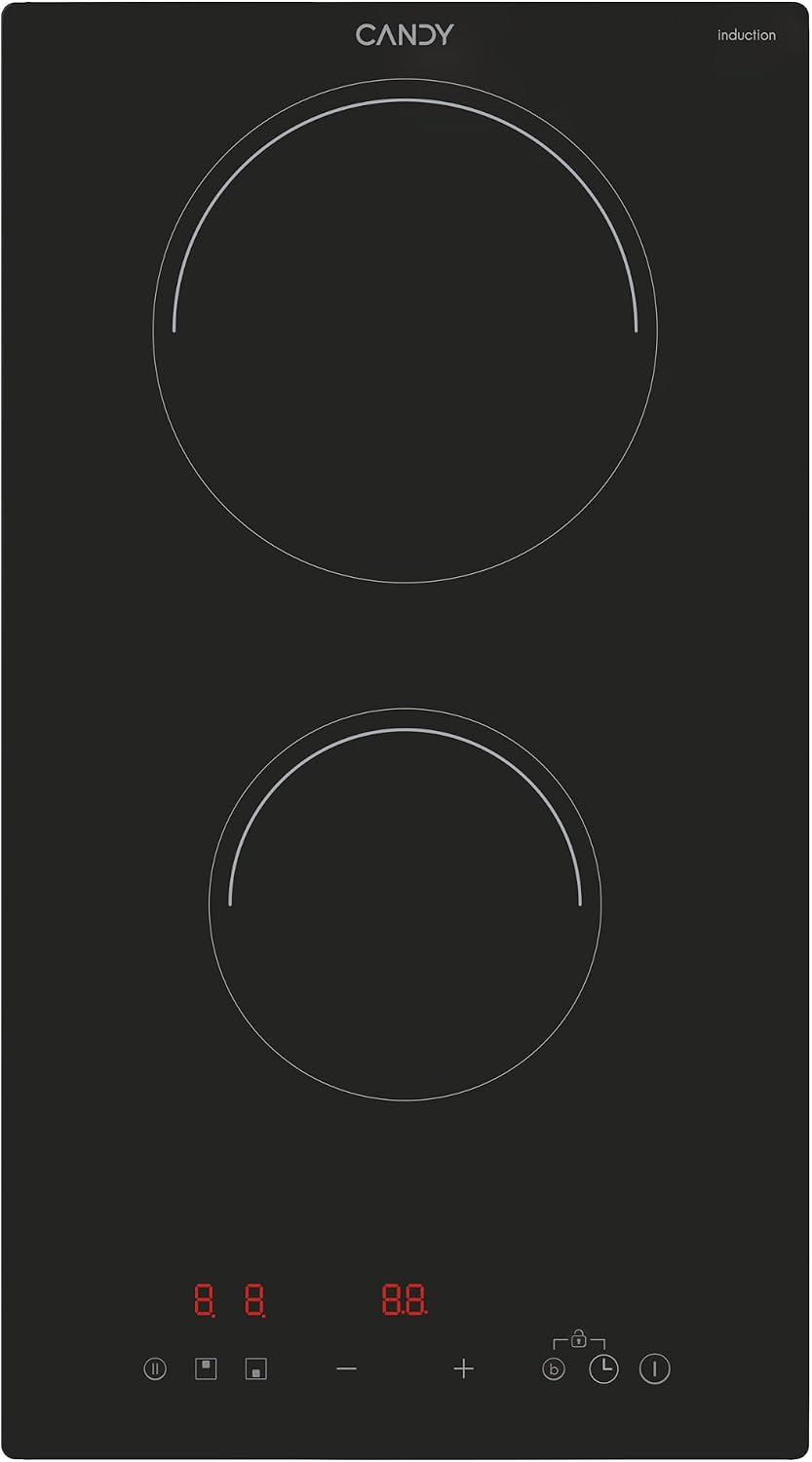 CANDY Tables de cuisson, Noir, Domino induction